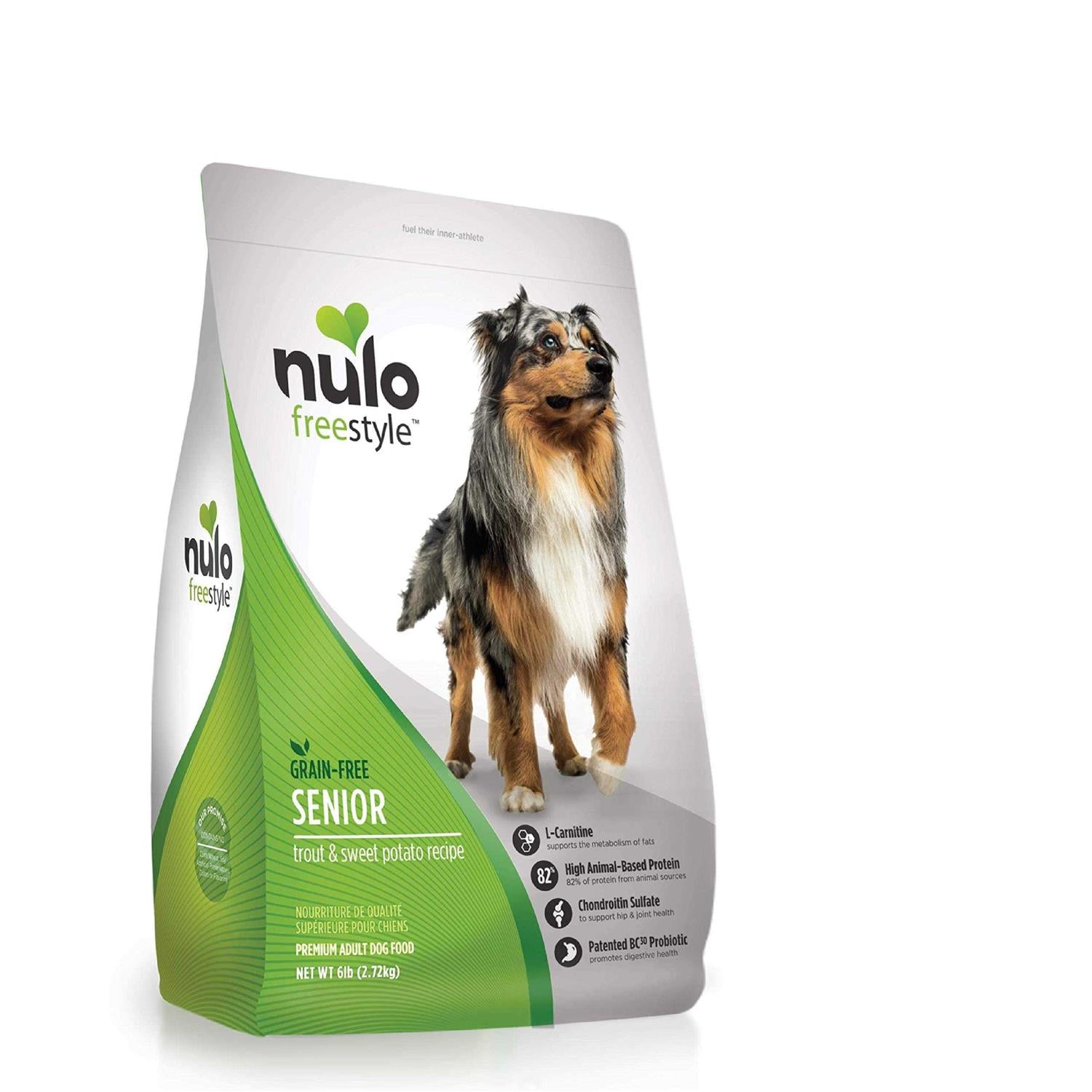 Grain-Free Senior Trout & Sweet Potato Dry Dog Food T51721
