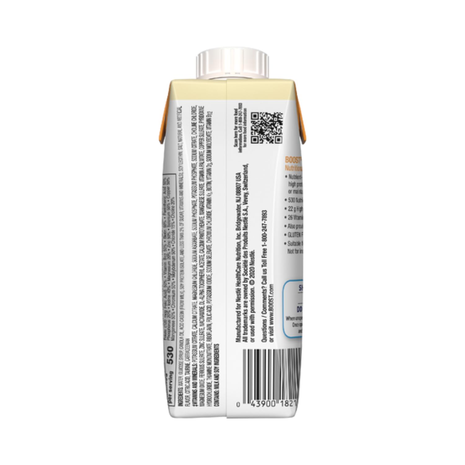 Very Vanilla 8 FL OZ Nutritional Drink (Pack of 27) U684175
