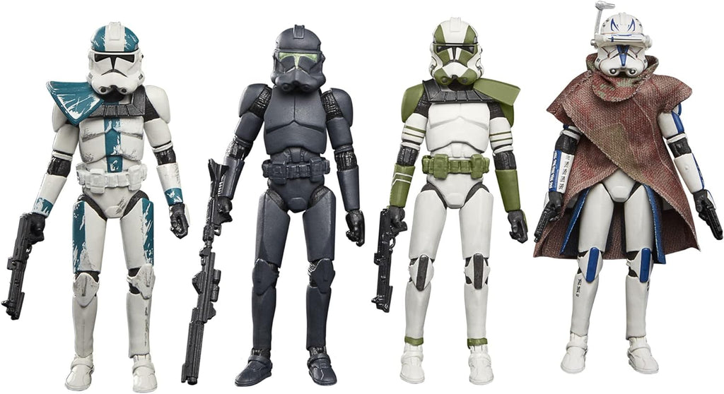 STAR WARS The Vintage Collection The Bad Batch Special 4-Pack, 3.75-inch-Scale Action Figures U295829