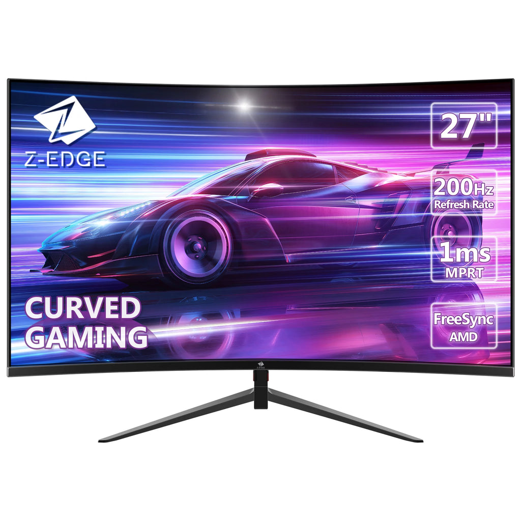 27-Inch LED Curved Gaming Monitor 200Hz 144Hz 1ms Full HD 1920x1080 U4411