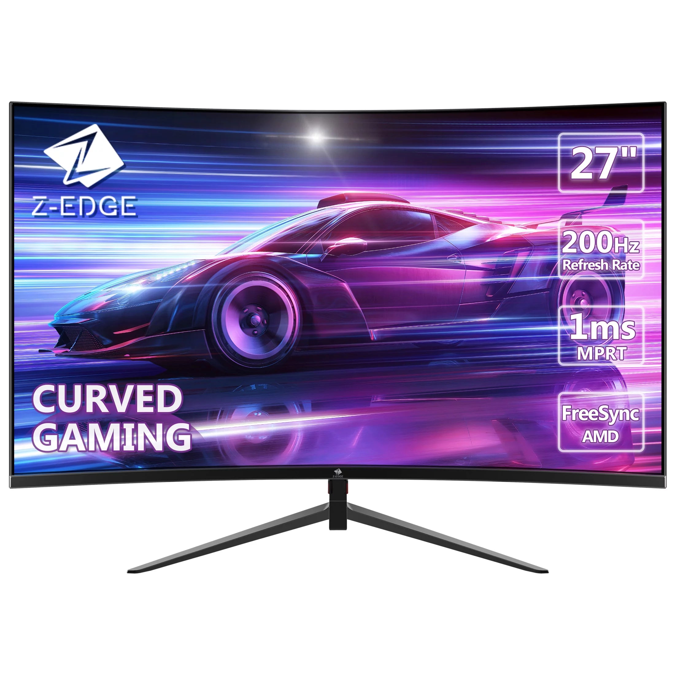 27-Inch LED Curved Gaming Monitor 200Hz 144Hz 1ms Full HD 1920x1080 U4411