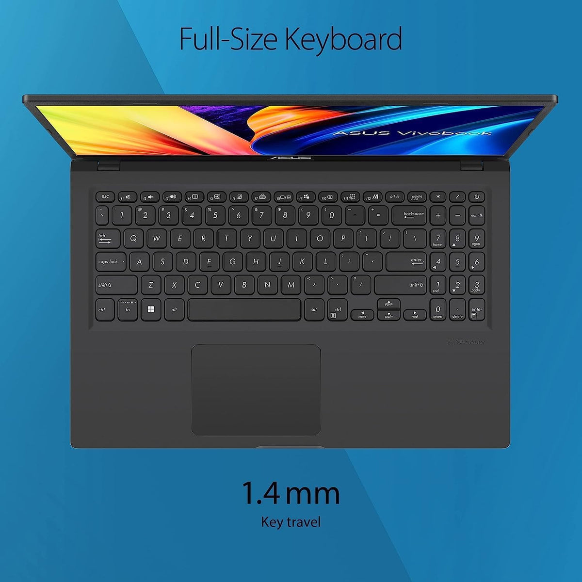 15.6'' FHD Slim Laptop Computer, Intel Core i5-1135G7, 20GB RAM, 1TB NVMe SSD, Black A1093