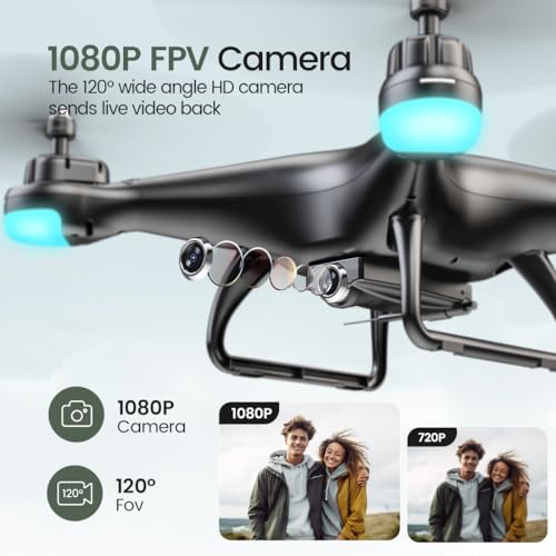 1080P HD Camera Drone with 2 Batteries S4731