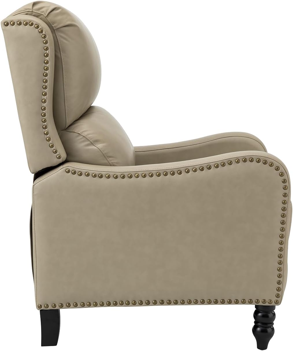 Genuine Leather Recliner TAN M62222