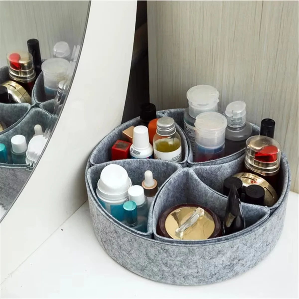 Gray Felt Drawer Organizer P4183