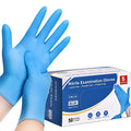 Blue Nitrile Exam Gloves, 4 mil, Powder-Free, Latex-Free, Non-Sterile S939