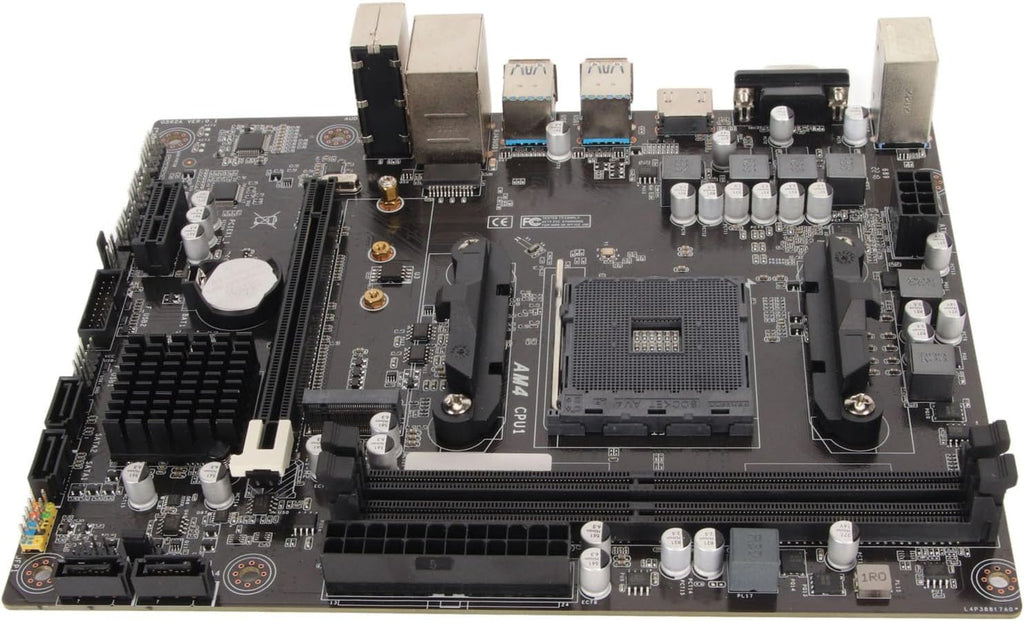 AMD A520 M ATX Motherboard, AM4 M.2 NVME USB3.0 Dual Channel DDR4 Memory PCIe X16 SATA 6Gbs Desktop Motherboard Z980797