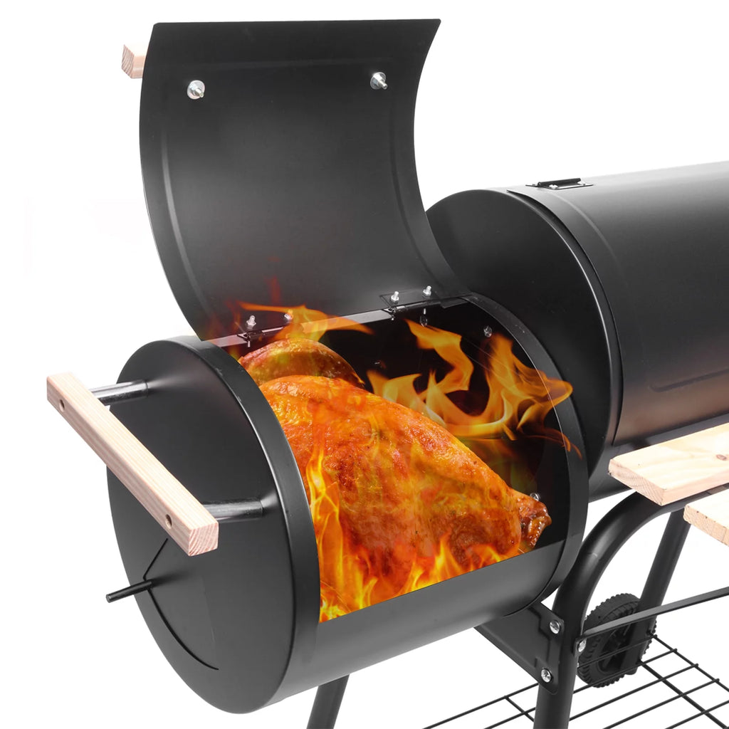 Outdoor Charcoal Grill Offset Smoker A714132