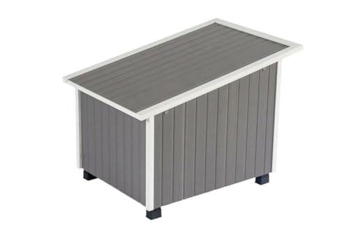 Outdoor Cat House with 2 Vinyl Door Flaps U922
