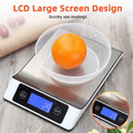 Stainless Steel Digital Kitchen Scale Y761