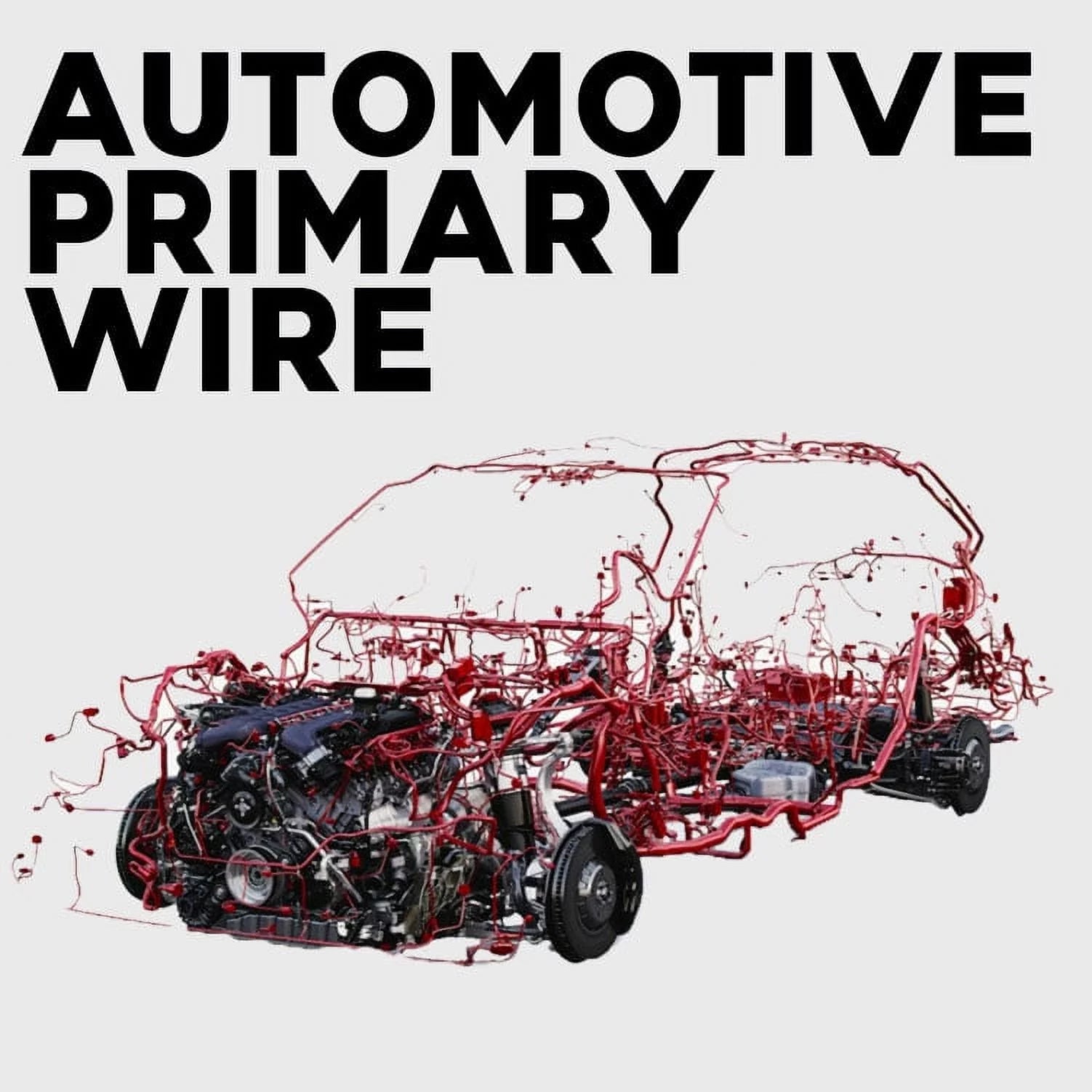 12 Gauge Automotive Primary Wire 500ft 6 Color Bundle Set Q73379