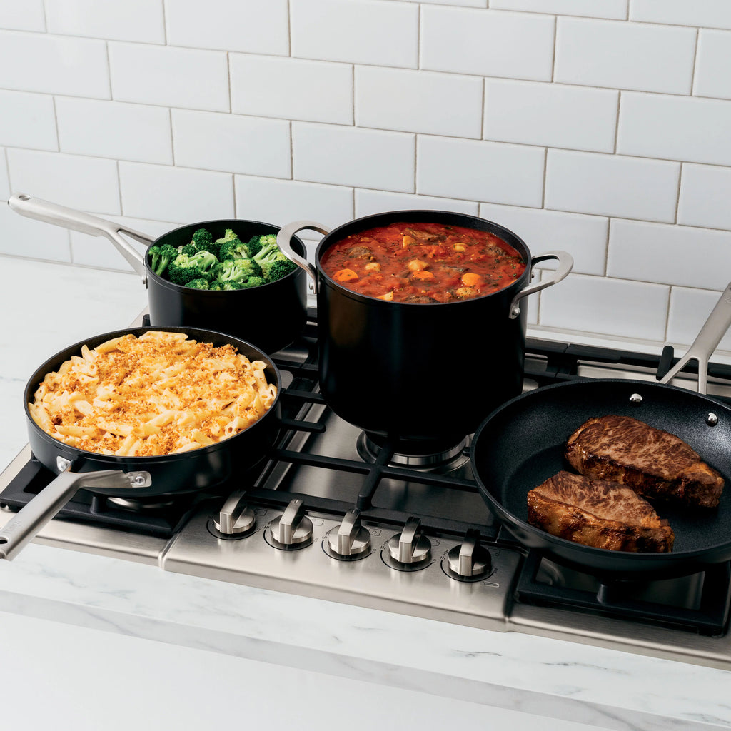 10-Piece NeverStick Cookware Set, Black V408
