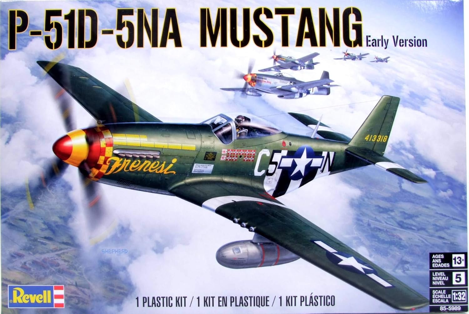 Multi Plastic Model Kit Mustang O110967