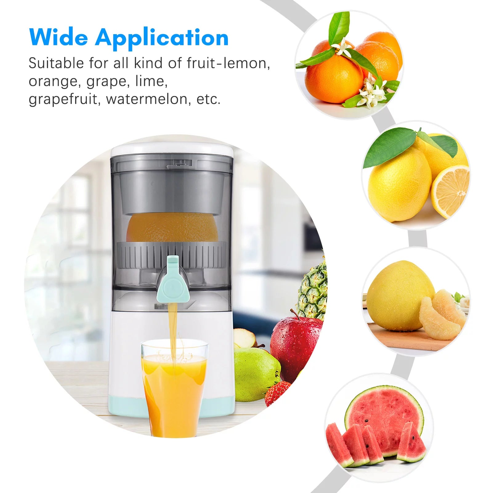 USB-Powered Electric Citrus Juicer O758