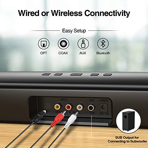 Sound Bar with Wireless Bluetooth 5.0 L3585