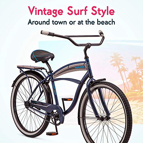 Youth Beach Cruiser Bike, 20-26-Inch Wheel Options, Step-Through or Step-Over Frames, Single or 7-Speed D108