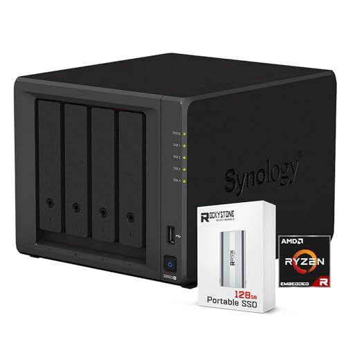 4-Bay NAS Enclosure Server, AMD Ryzen R1600 Dual-Core 3.1 GHz, 16GB DDR4 RAM Z4926