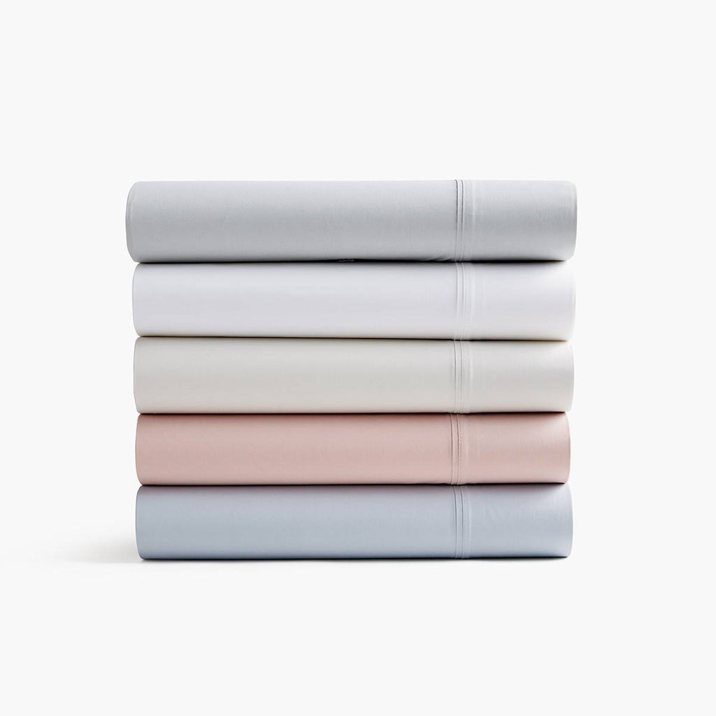 Cal King Organic Percale Sheet Set in Taupe X382615