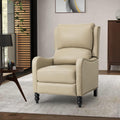 Genuine Leather Recliner TAN M62222
