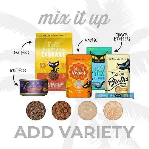 Tiki Cat Fish Favorites Variety Pack Canned Wet Cat Food P874972