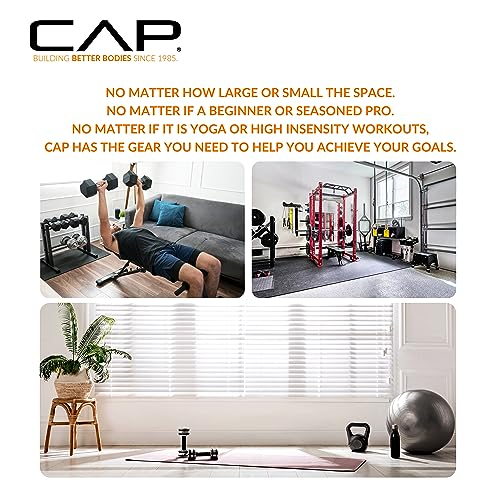 CAP Barbell Dumbbell Set with Rack Y64757