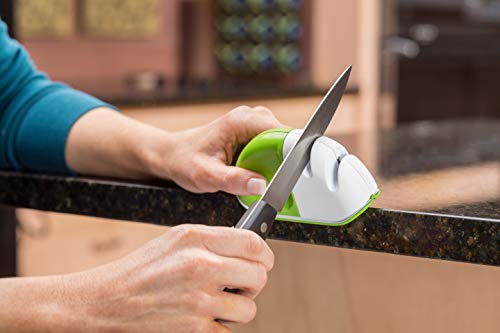 Compact 2-Stage Diamond Ceramic Sharpener W9462