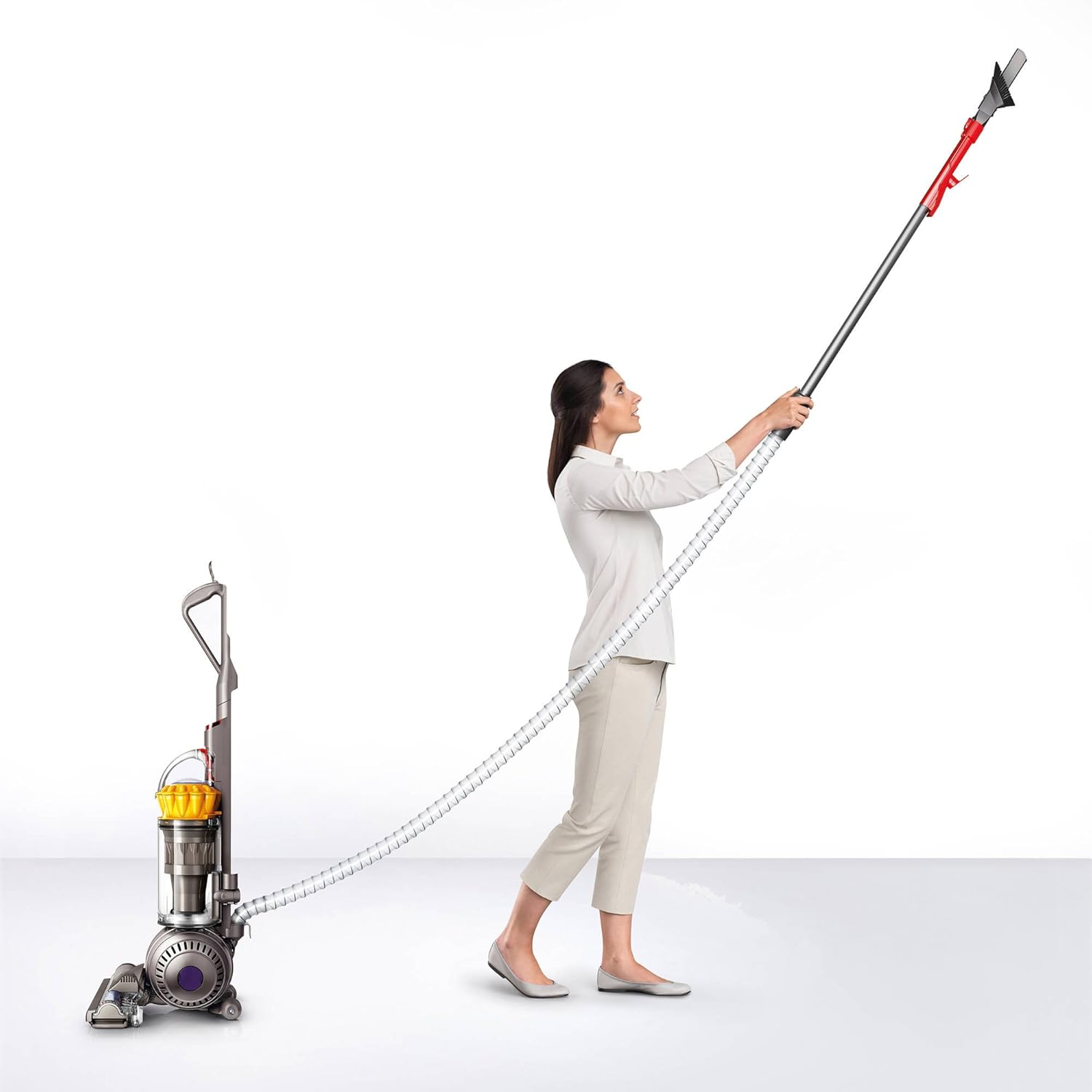 Yellow Upright Vacuum H408861