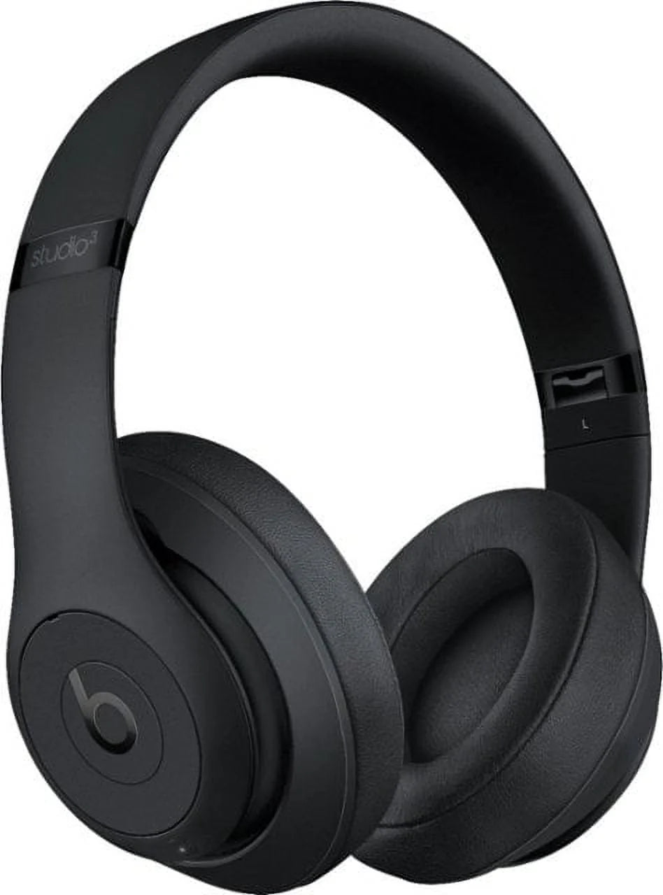 Matte Black Wireless Noise Cancelling Headphones I1578