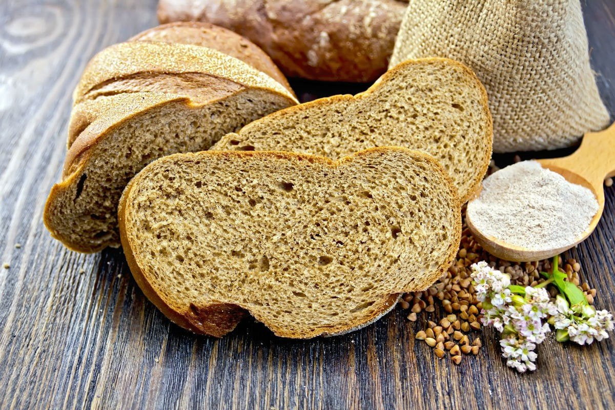25 Pounds Organic Whole Grain Buckwheat Flour C810