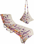 Beach Chair Cover with Side Pockets, 1 PCS F10184