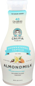 Unsweetened Vanilla Almond Milk, 48 Fluid Ounce -- 6 per case Q2326