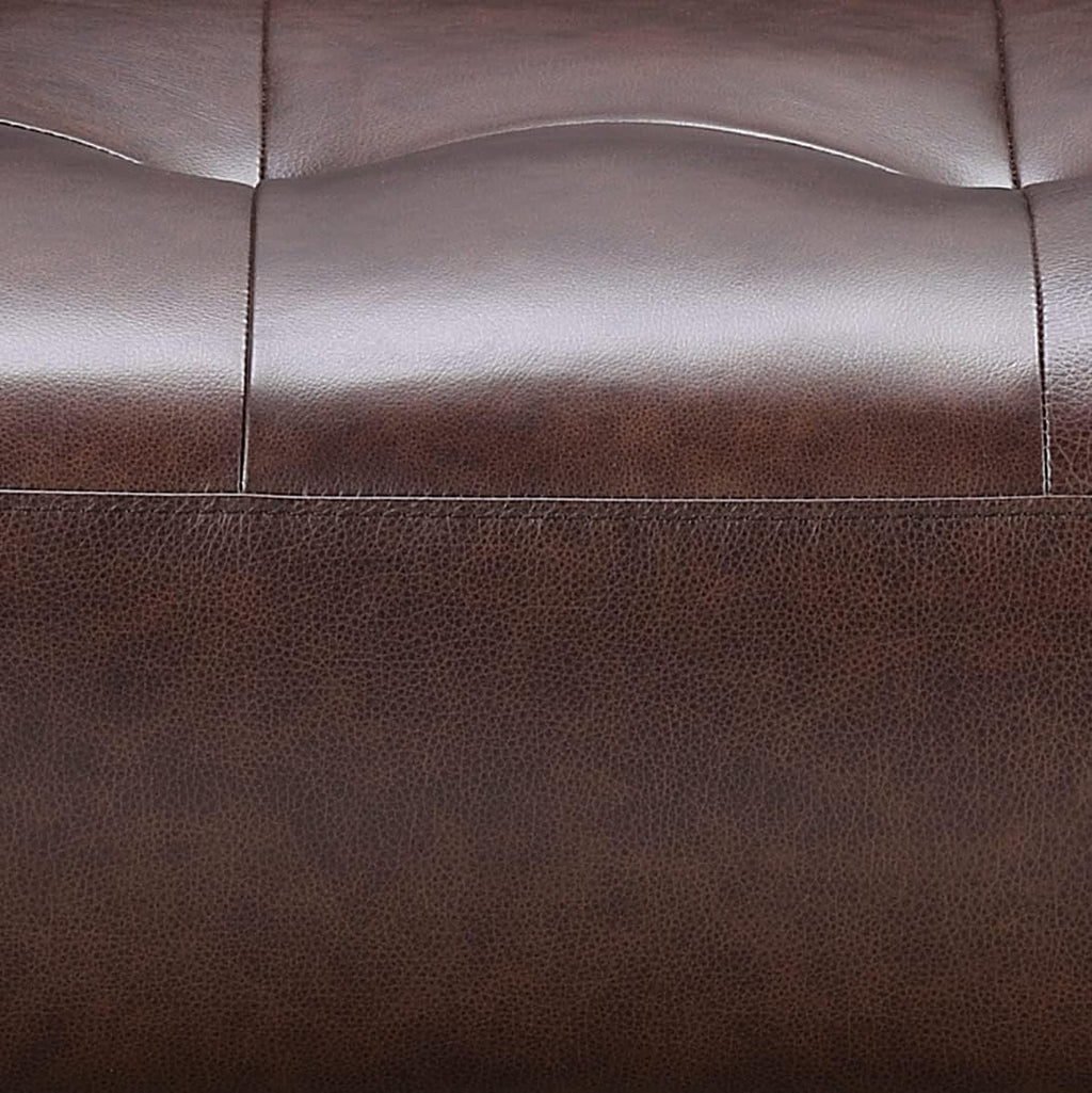 Brown Leather Sofa K6187