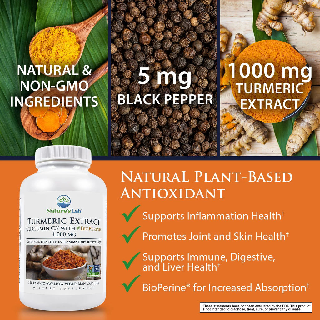 Turmeric Curcumin 1000mg 120 Capsules I81333