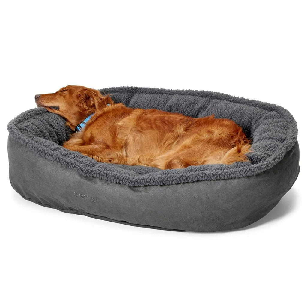 ComfortFill-Eco Wraparound Dog Bed with Fleece E440