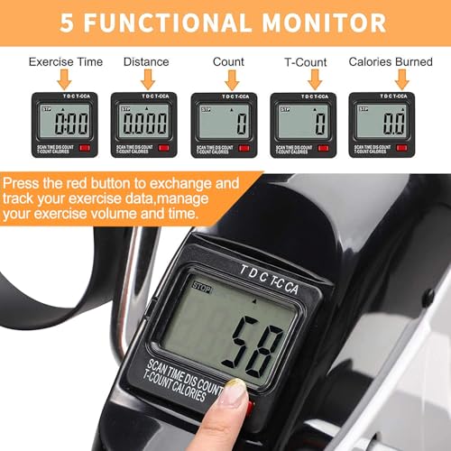 Mini Bike Pedal Exerciser with LCD Display S86552