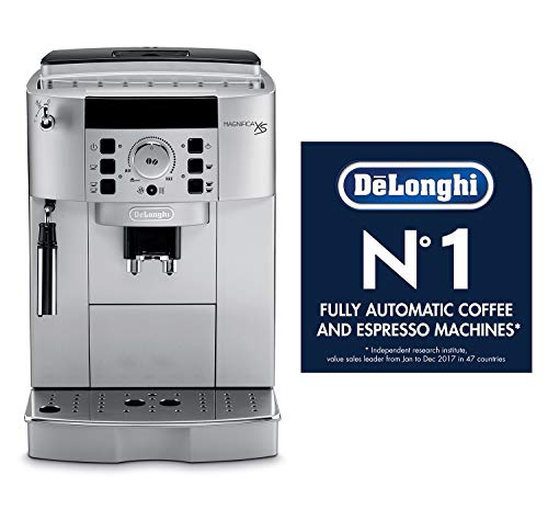Fully Automatic Espresso Machine, Silver and Black H927