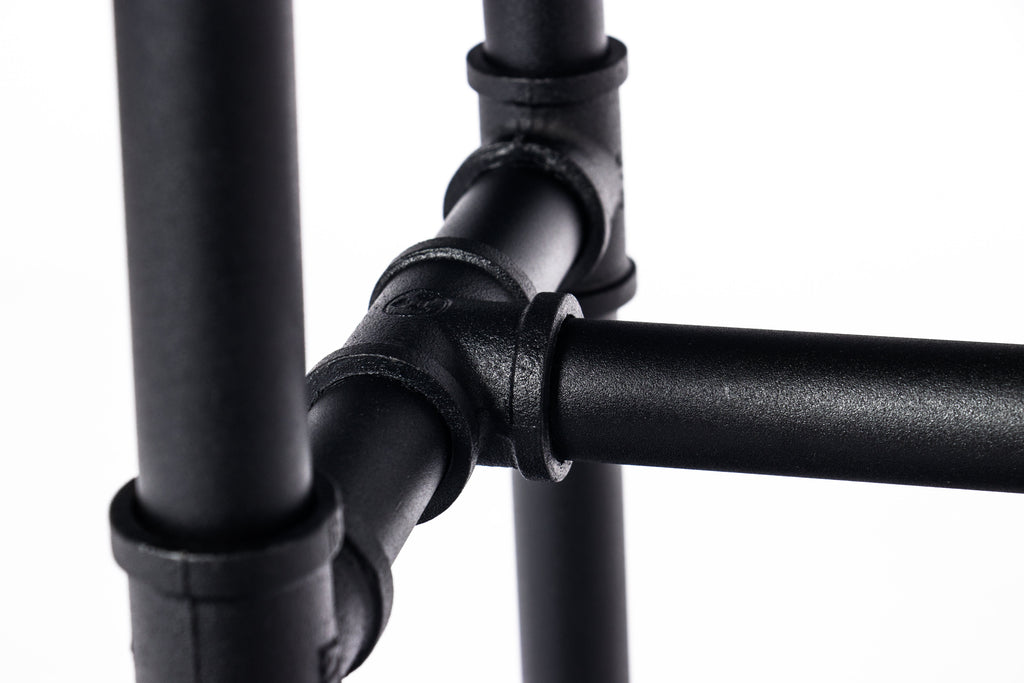 Black Iron Pipe Coffee Table Leg Set H609