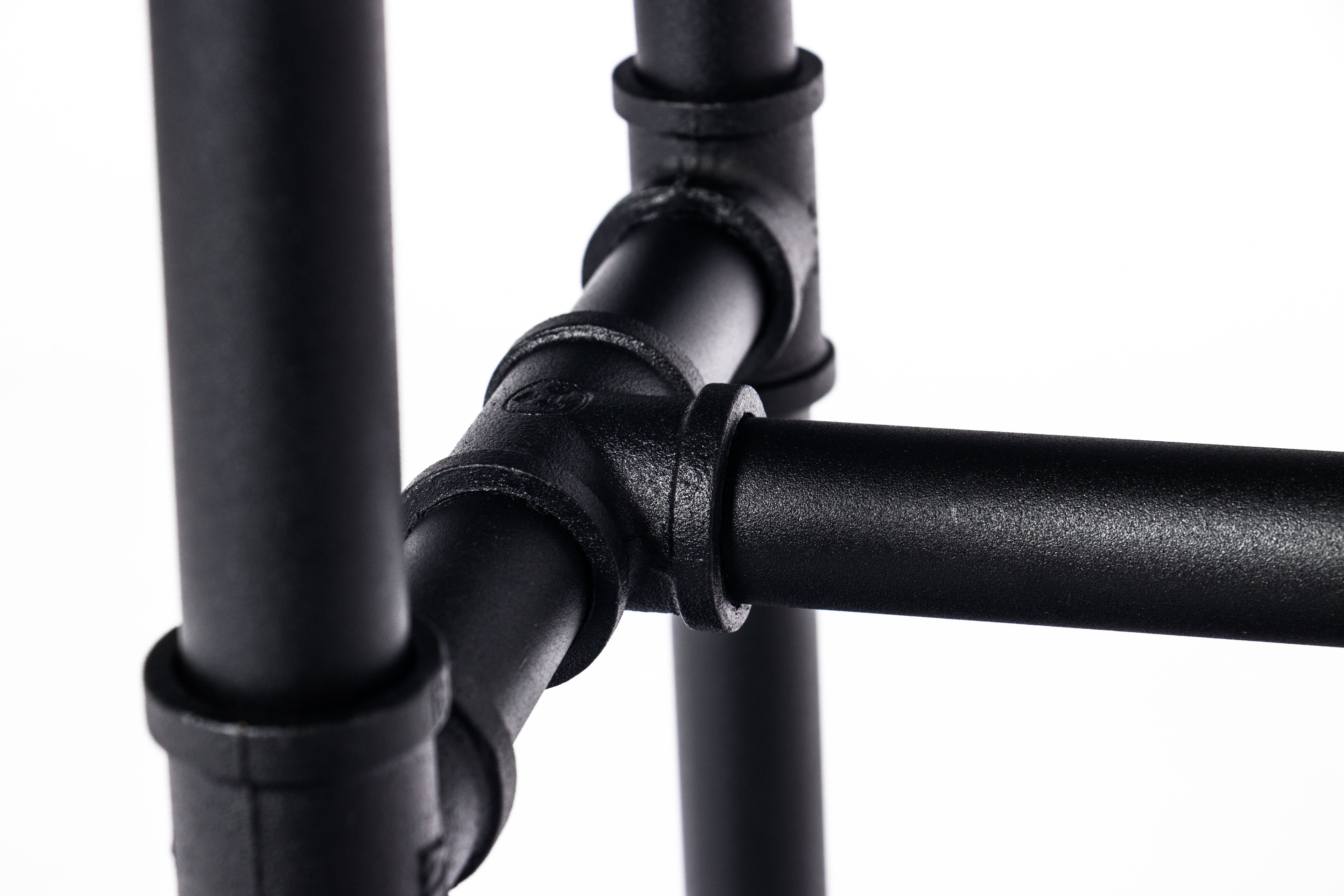 Black Iron Pipe Coffee Table Leg Set H609