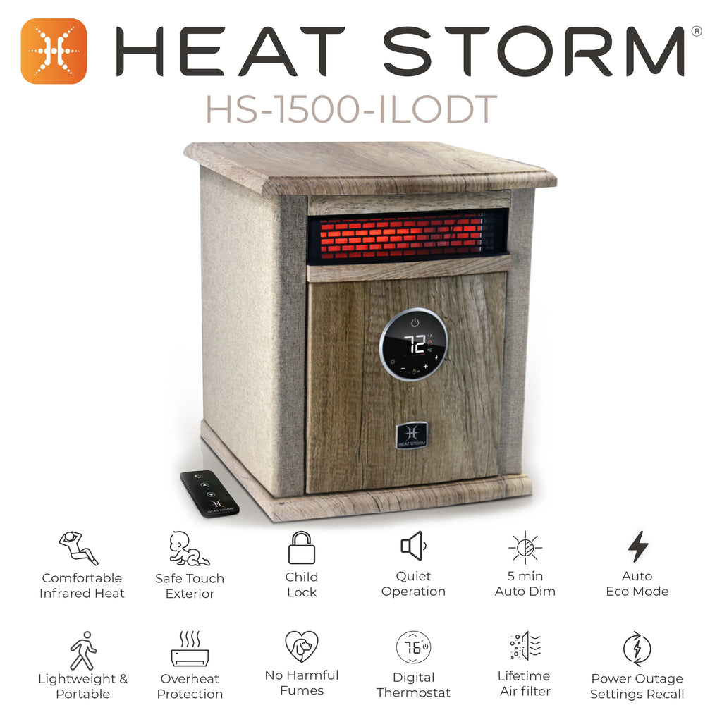 Tan Infrared Space Heater U759