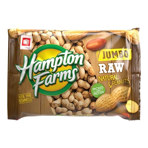Jumbo Raw Natural In-Shell Peanuts 24 oz. Bag H9145
