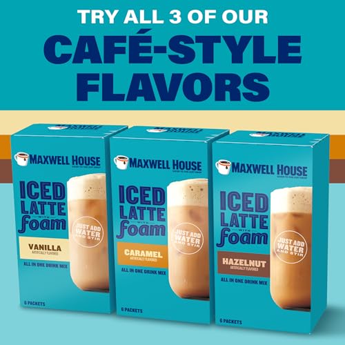 5.82 oz Iced Caramel Latte Instant Coffee Drink Mix C16699
