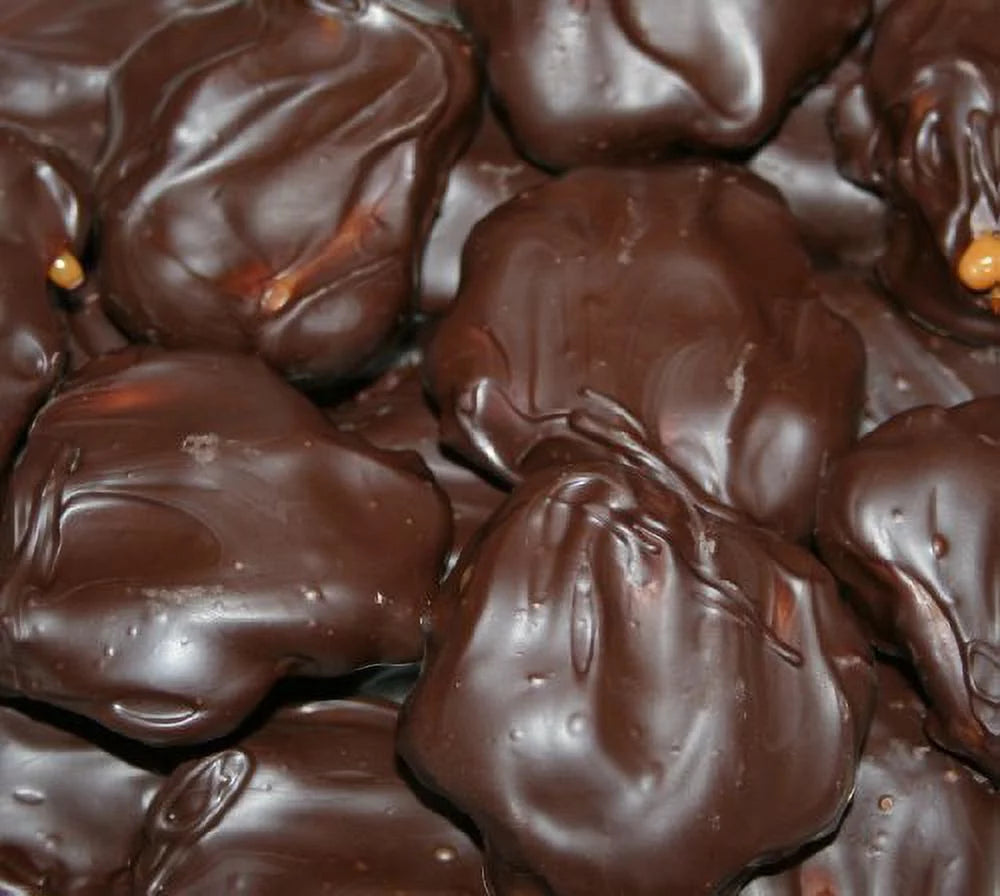 Dark Chocolate Pecan Caramel Clusters One Full Pound J681337