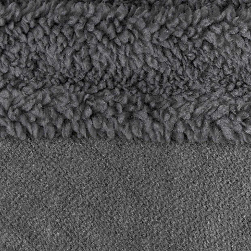 ComfortFill-Eco Wraparound Dog Bed with Fleece E440