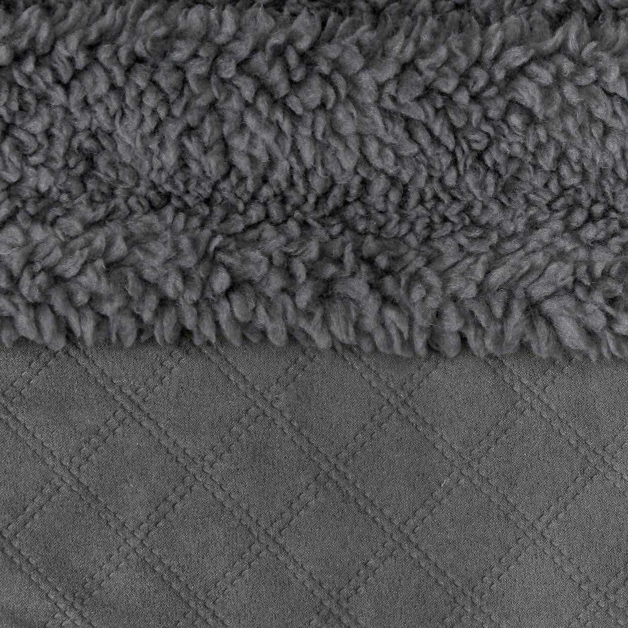 ComfortFill-Eco Wraparound Dog Bed with Fleece E440