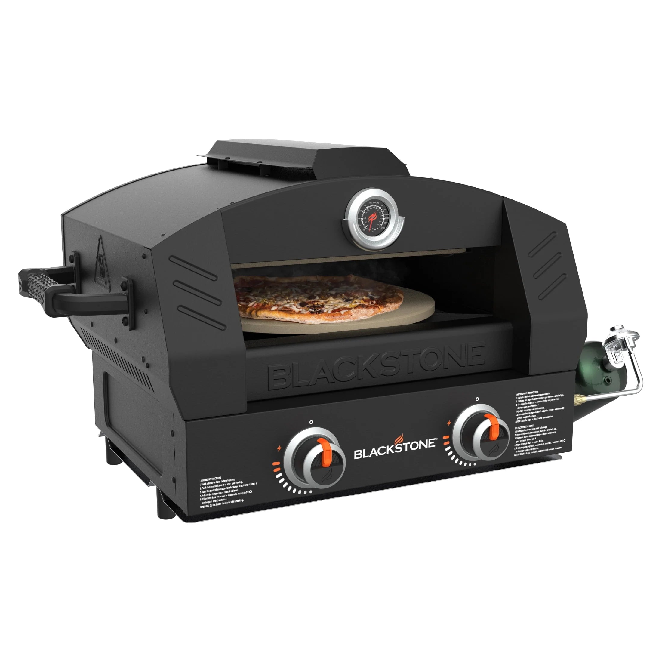Tabletop Propane Pizza Oven with Two 15 Cordierite Stones B79222