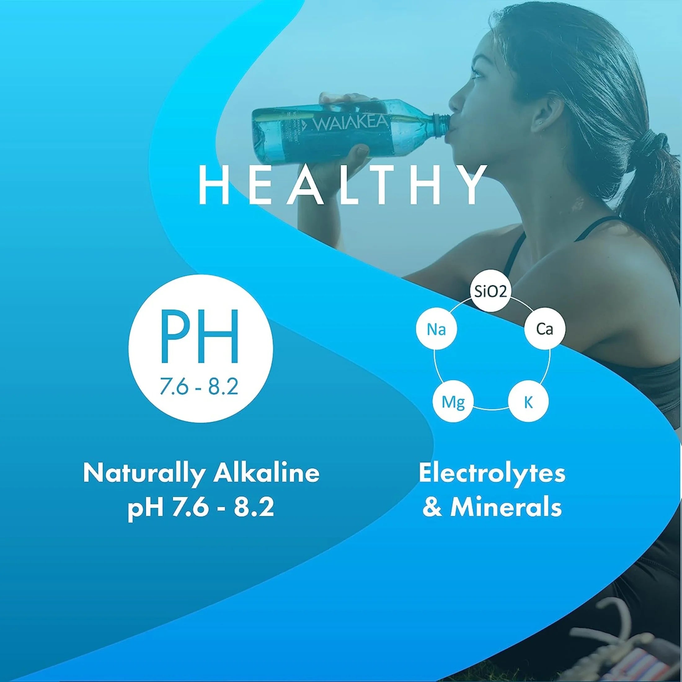 16.9 Fl Oz Naturally Alkaline Volcanic Water U73047