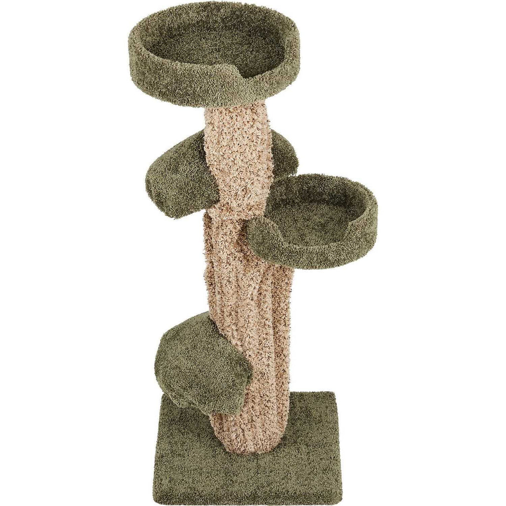 49-in Wooden Cat Tree F892352