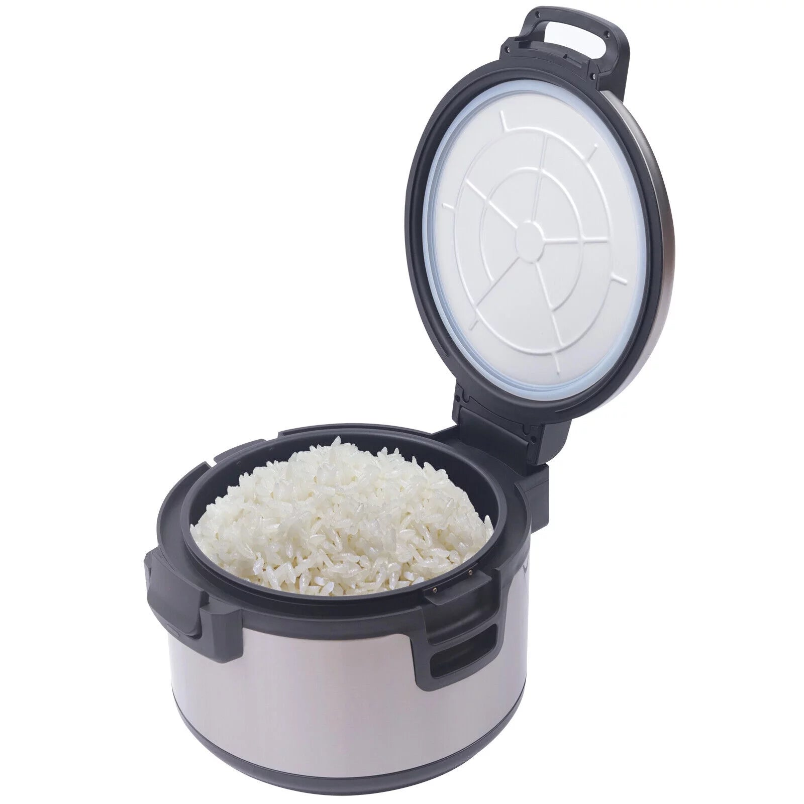Stainless Steel Electric Rice Cooker with Non Stick Inner Pot Y4436