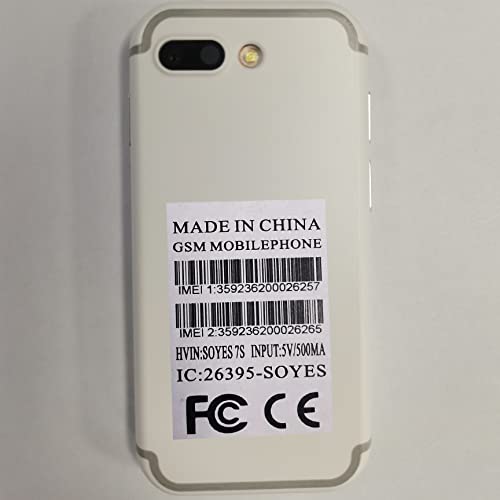 White 2.5 Inch Dual SIM Android Smartphone M986646