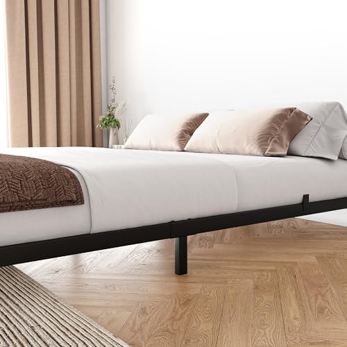 Black Full Metal Platform Bed Frame A416787